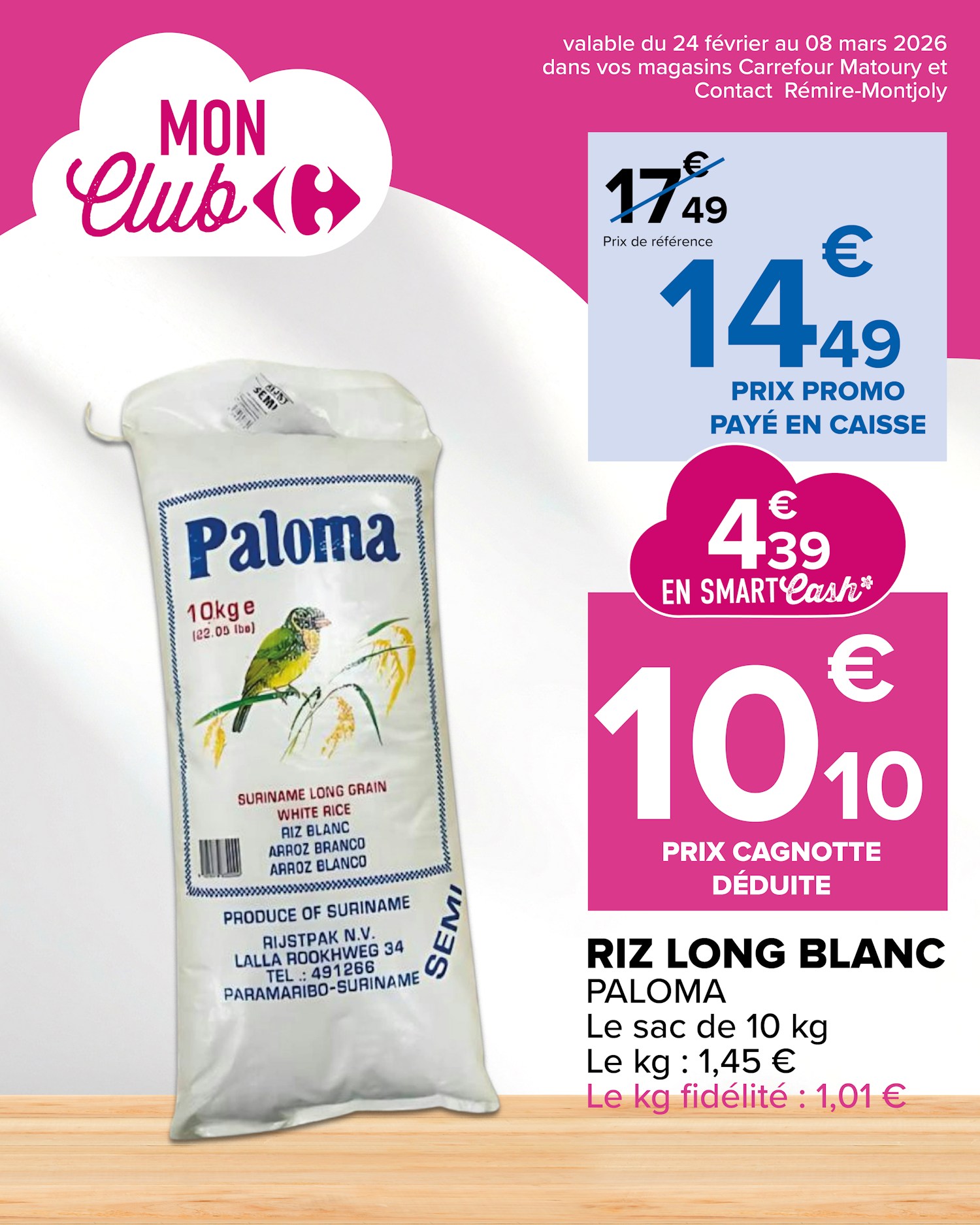 🍚 Votre famille... - Carrefour Matoury et contact Guyane | Facebook