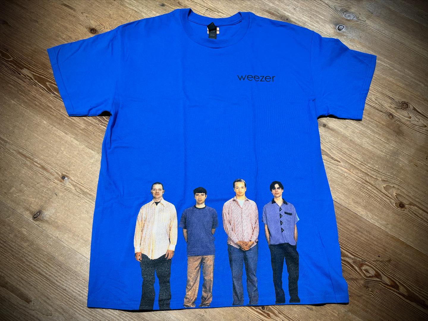 BAND T-SHIRT WEEZER 「BLUE ALBUM」 ¥9,350 tax in #weezer 