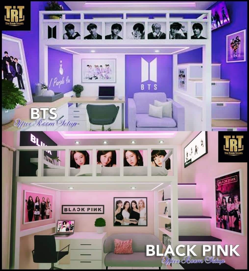 TheRoomtrends - 💥 BTS 💥( Office Room Setup ) 💥 BLACKPINK 💥... | Facebook