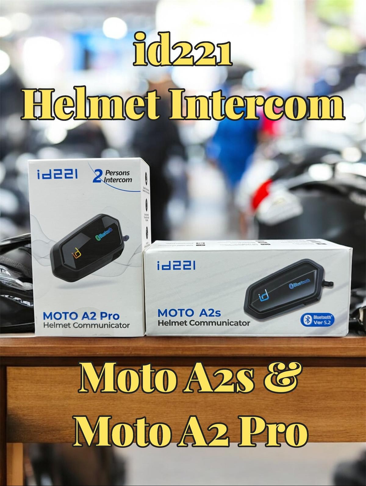 Stay Connected, Ride Smarter 🏍️💬 id221 Moto A2s & Moto A2 Pro