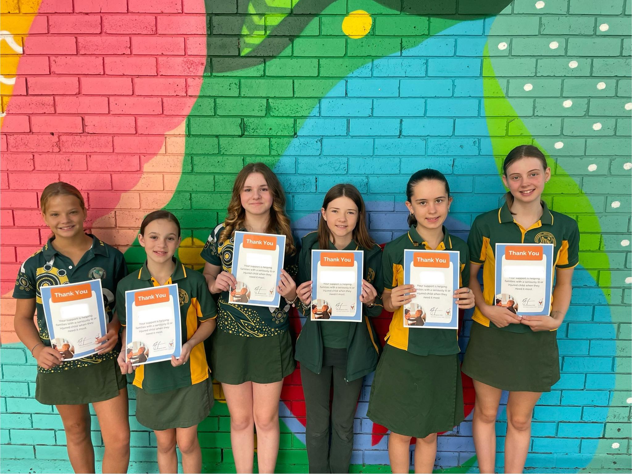 Adamstown - Earlier this year, a very generous group of Year 6 girls ...