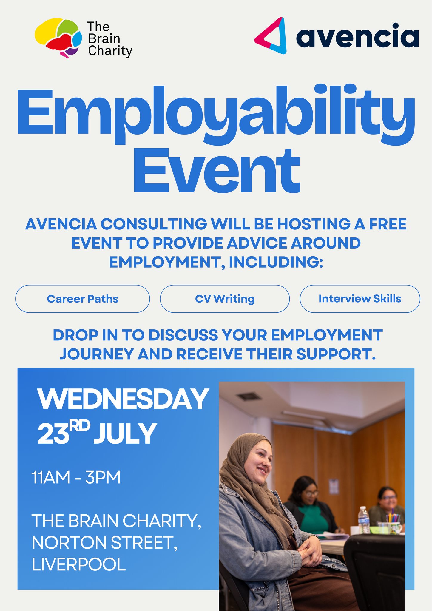 Avencia Consulting Employability Drop-In Event