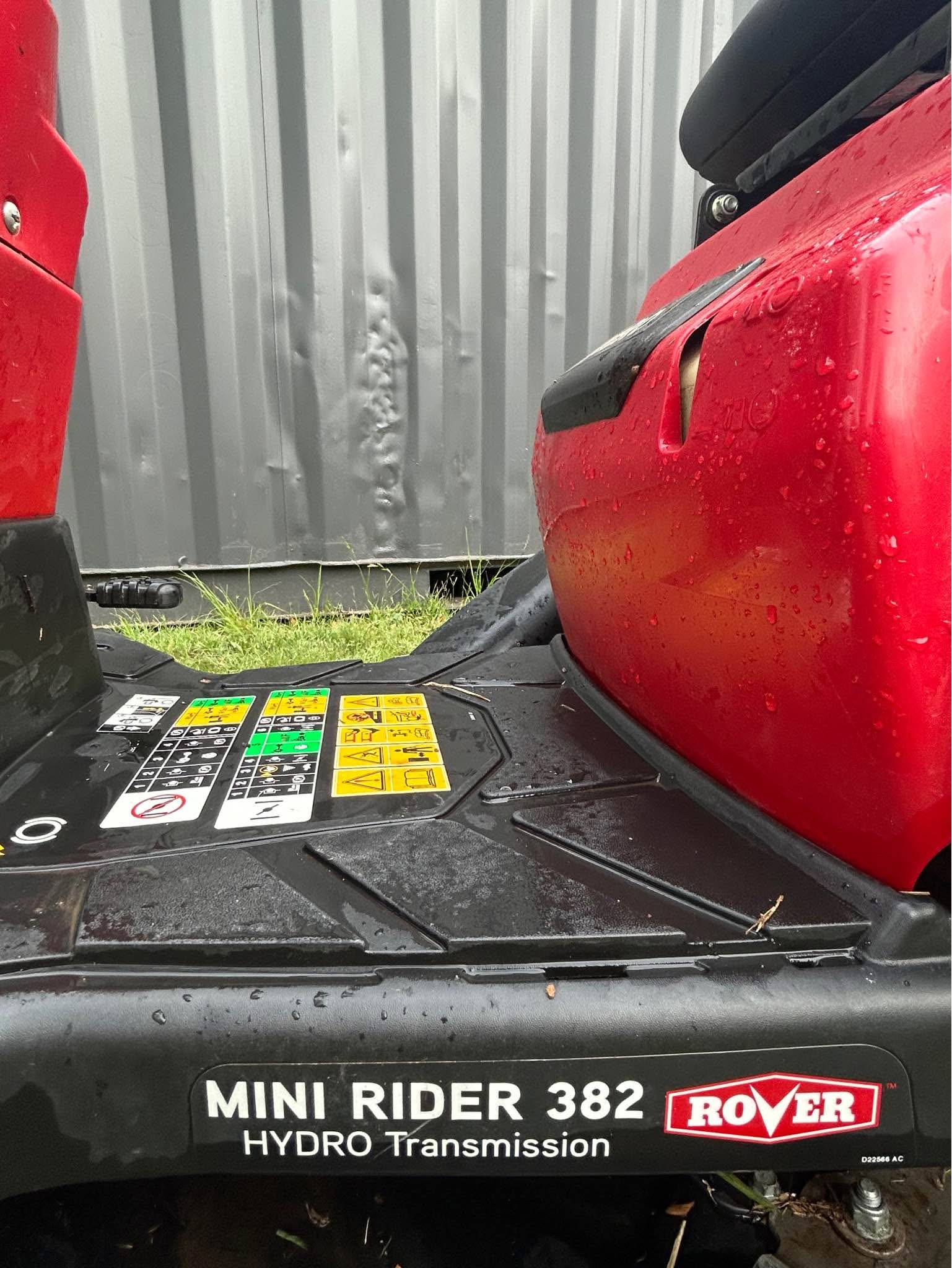 Rover MINI RIDER 382 HYDRO Transmission with Catcher - Car Engines ...