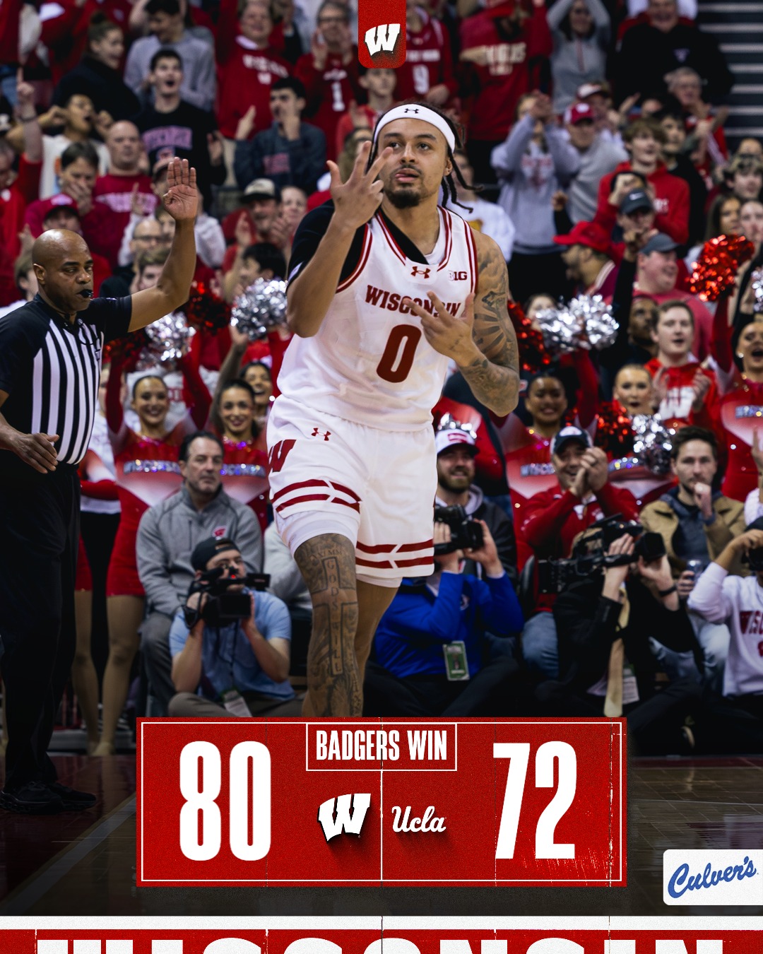 Protected our house - Wisconsin Men's Basketball | Facebook