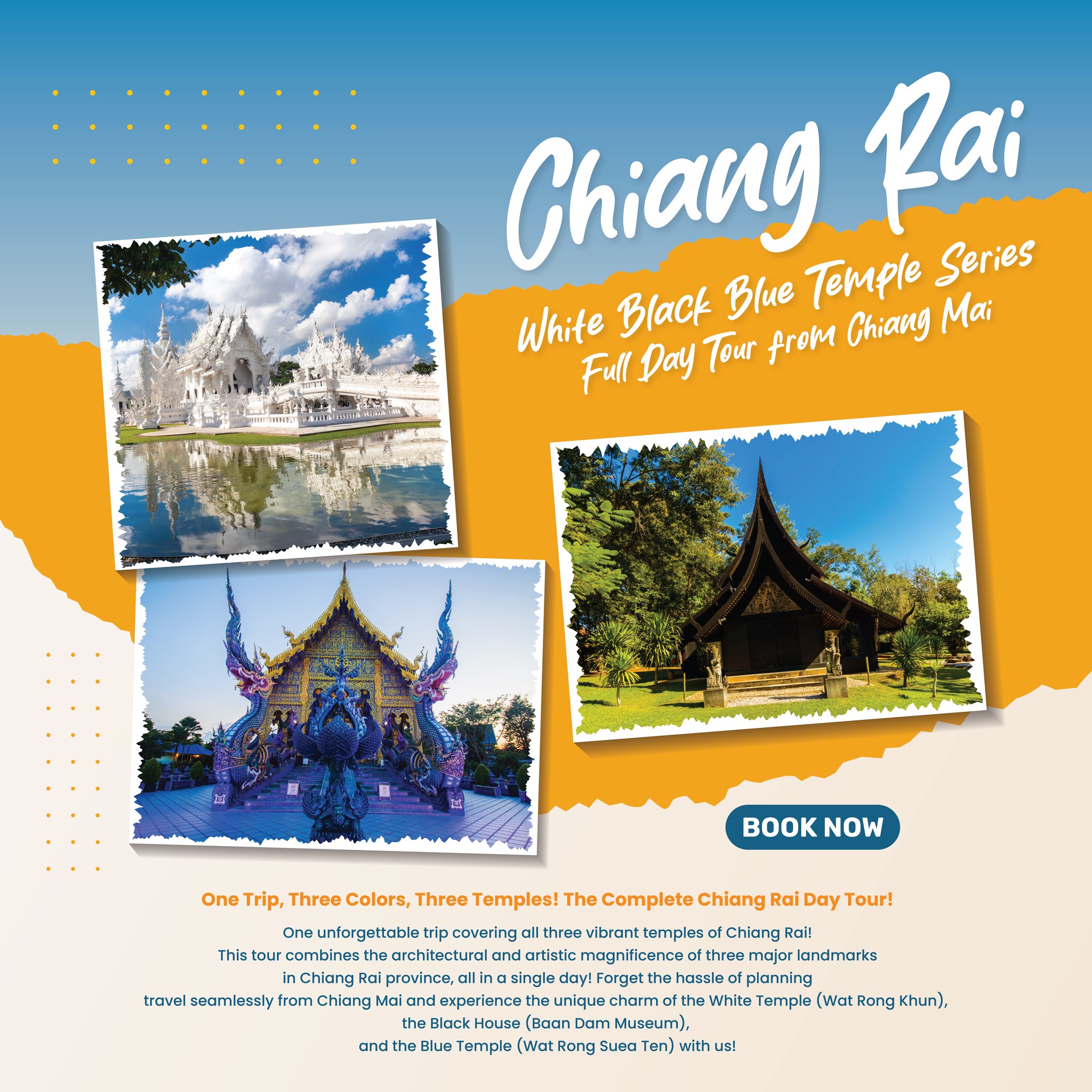 TTD Global - One Trip, Three Colors, Three Temples! The... | Facebook