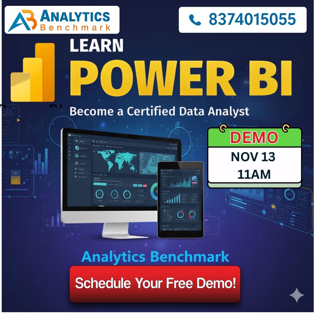 🚀 Learn Power BI and become a... - Analytics Benchmark | Facebook