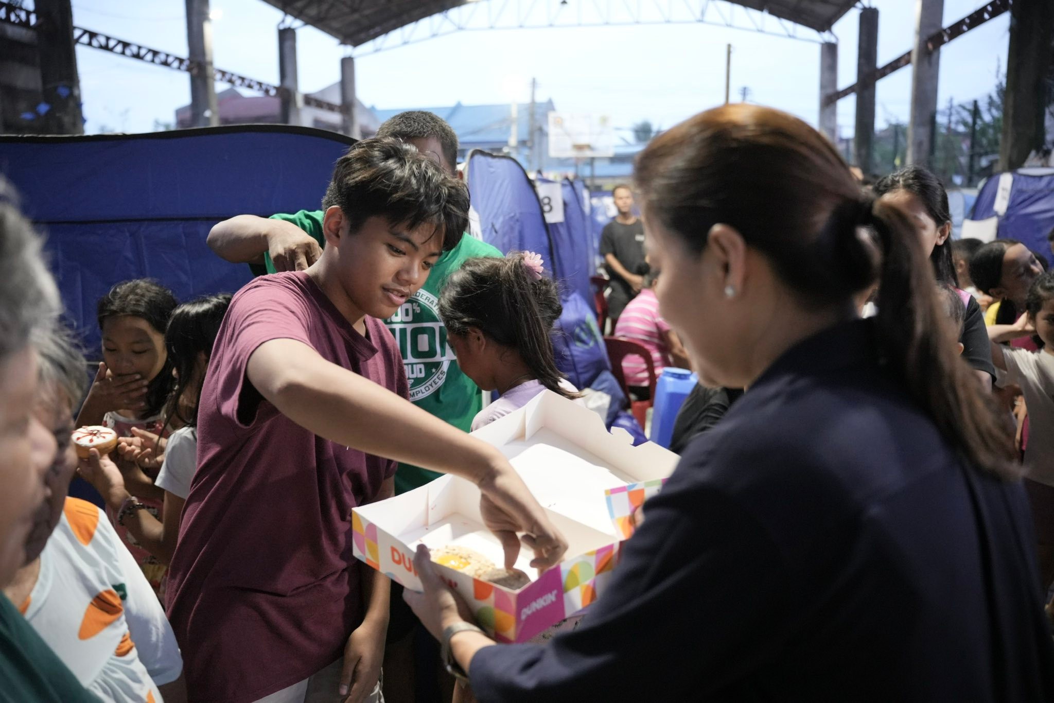 Congresswoman - Spreading smiles in Umapad Mini Gym & Opao Gym! 💖🧡 Big ...