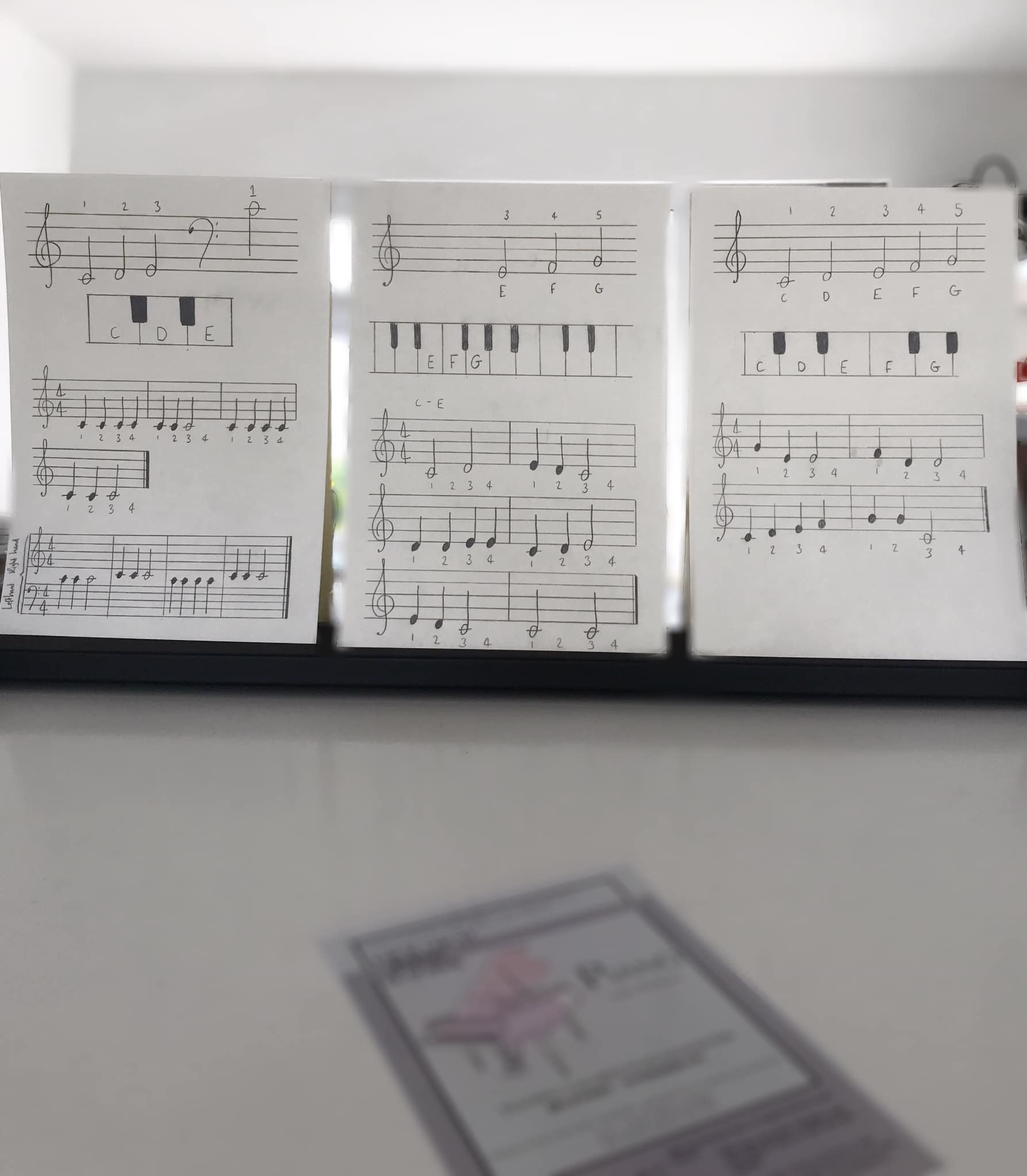 Piano lessons with Bethany