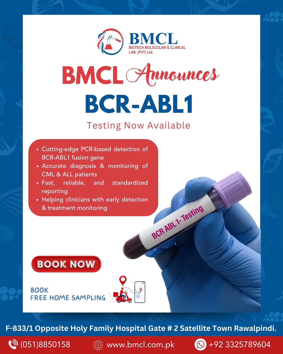 BMCL Biotech Molecular & Clinical Lab | Rawalpindi