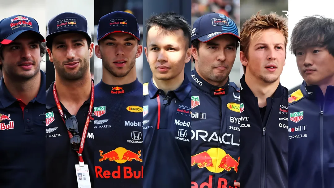 F1 - Verstappen's former partner lineup lookin' like the league of evil ...