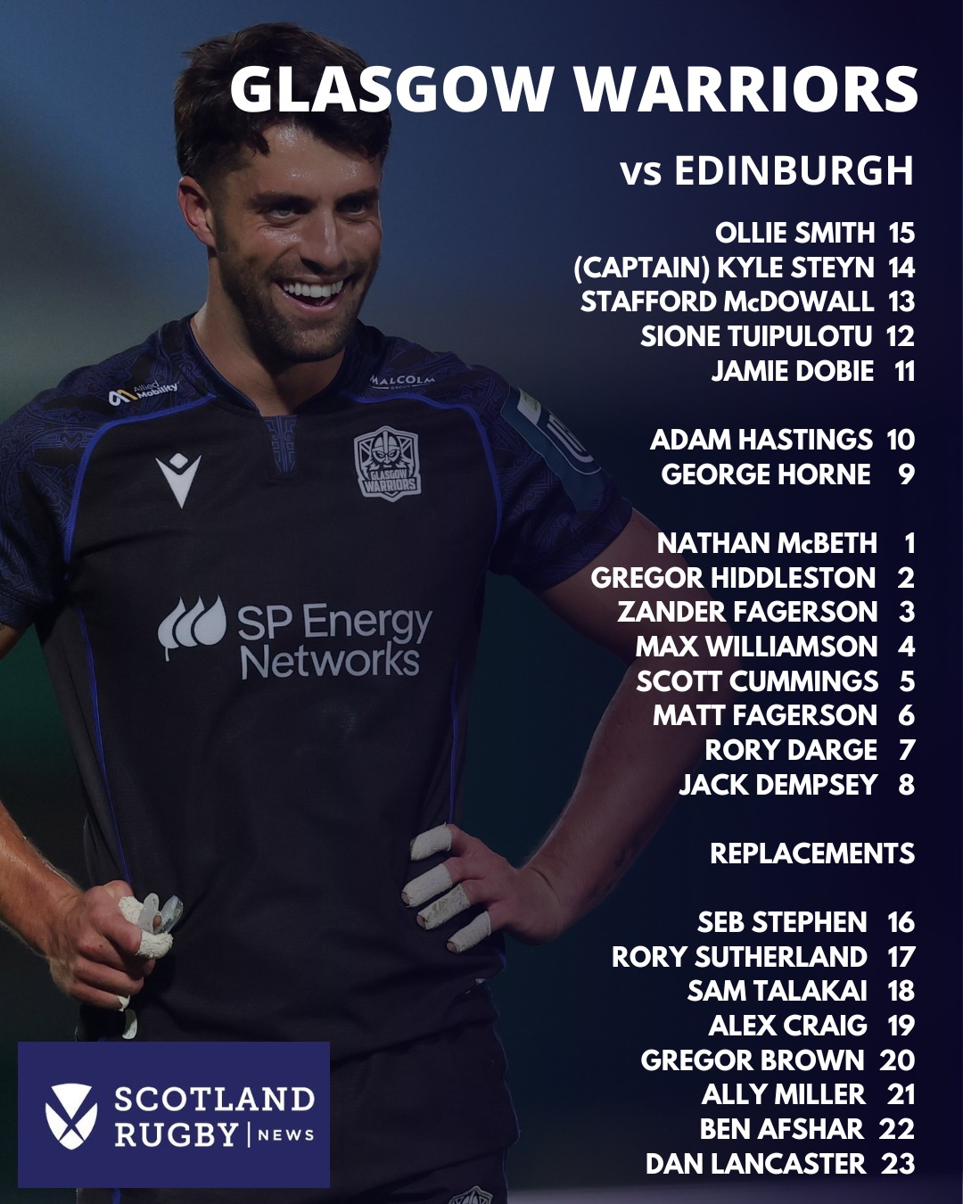 🚨 TEAM ANNOUNCEMENT 🚨 Here is the... - Scotland Rugby News | Facebook