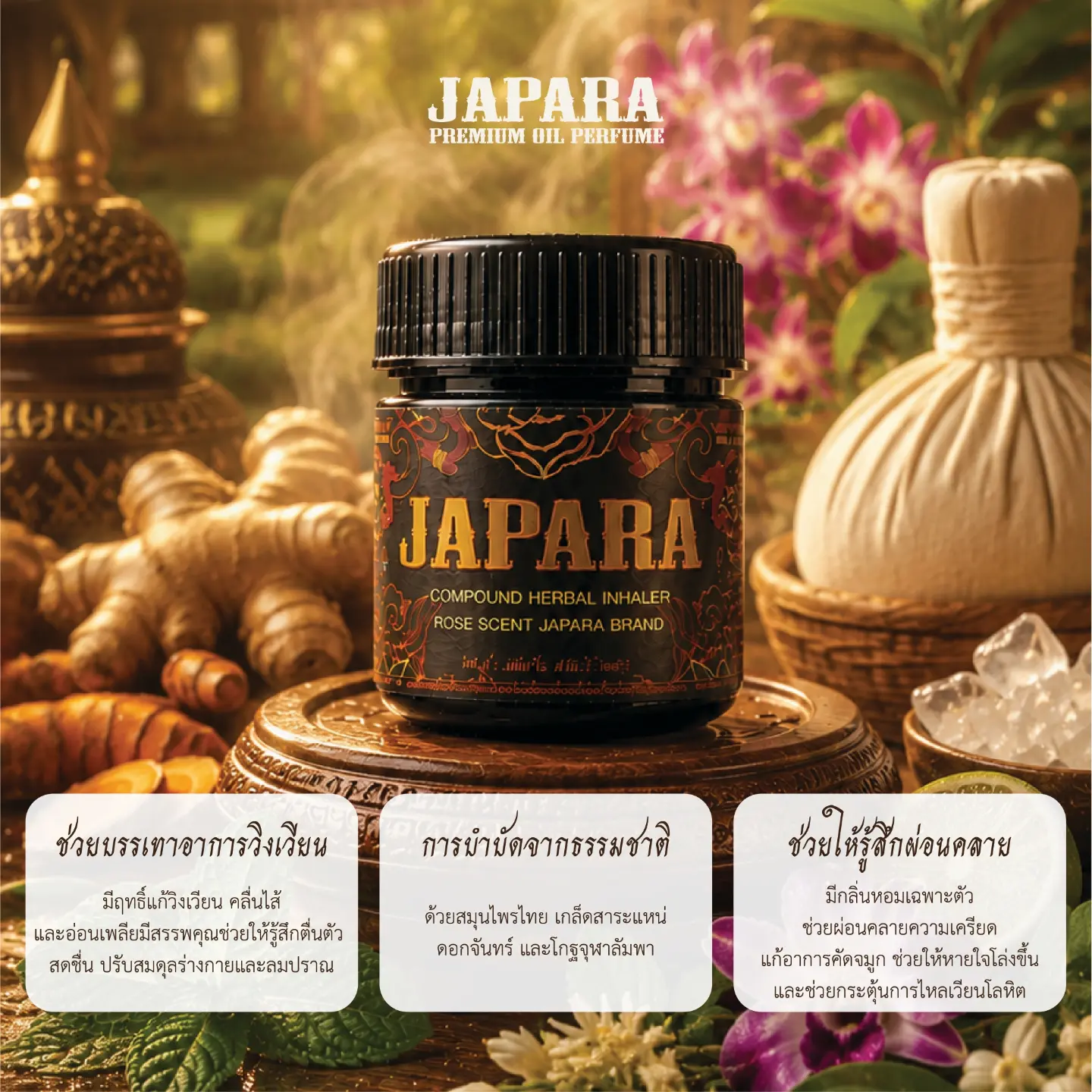 JAPARA 3 ml. Collection ✨ ขวดเล็กแต่เต็มไปด้วยหลากหลายตัวตน