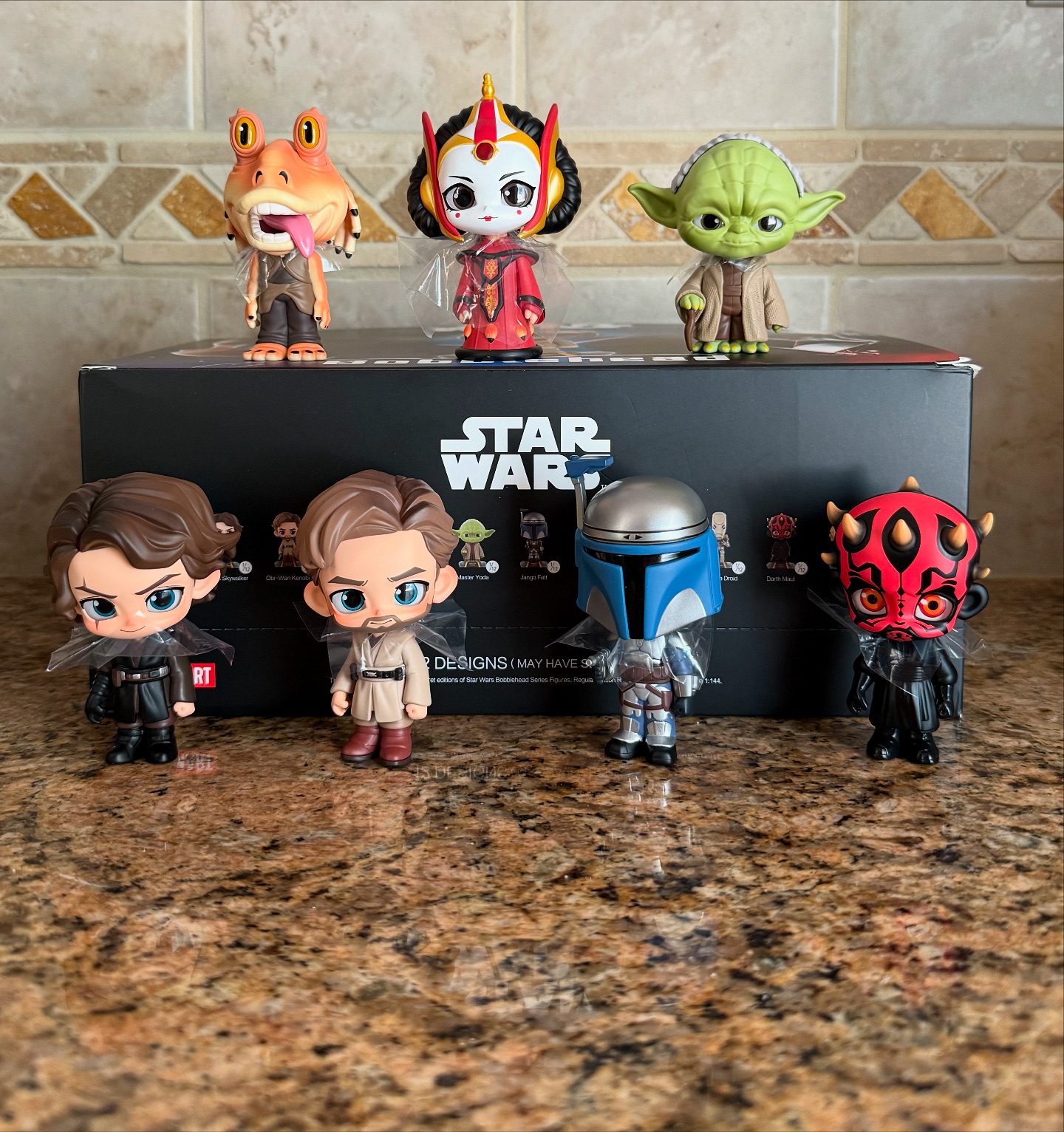 ?? Got the new Star Wars Pop Mart Blind Boxes! . #StarWars 