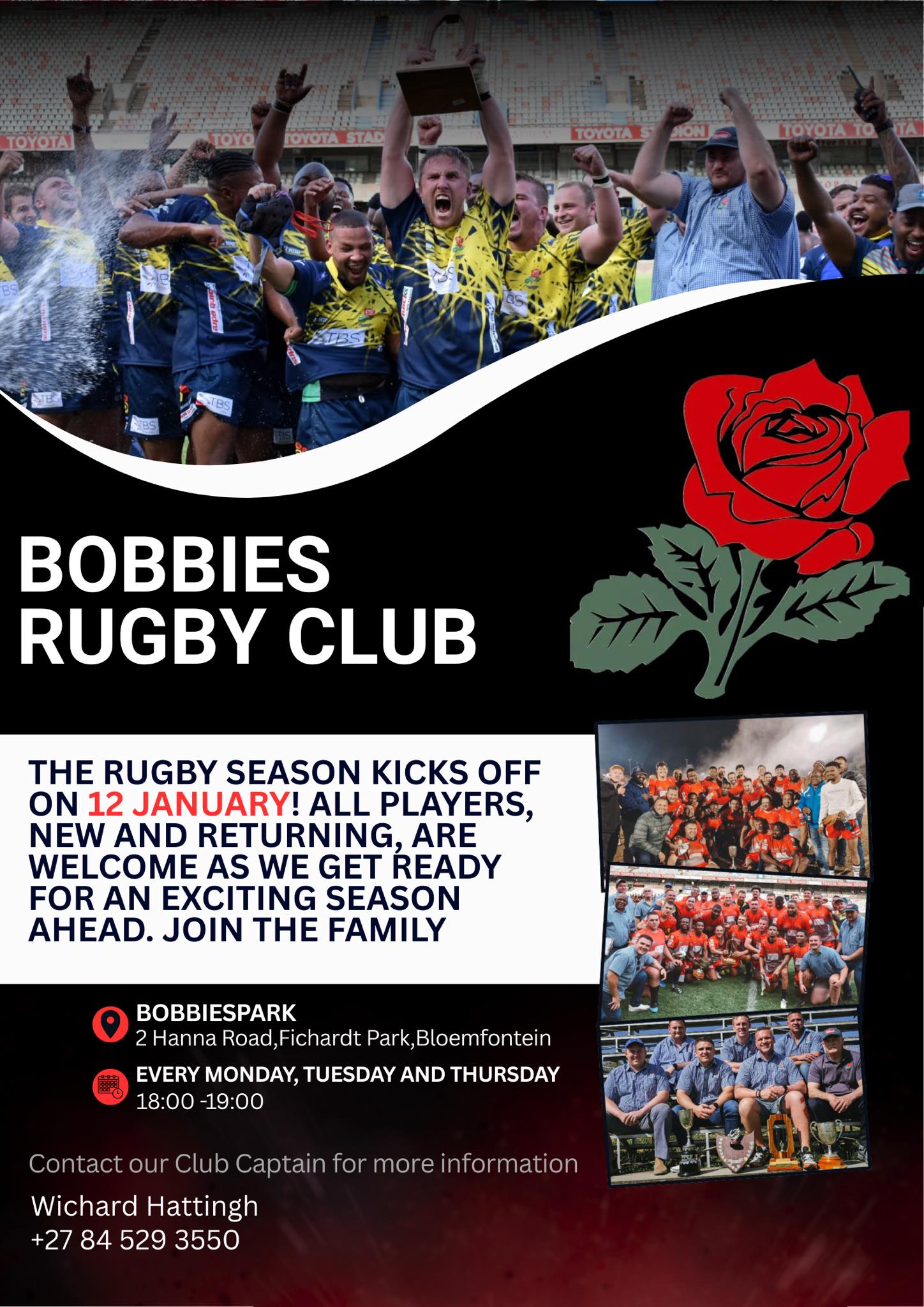 Tbs Bfn Police Rugby Club - Congrats to the Free State Amateur team who ...