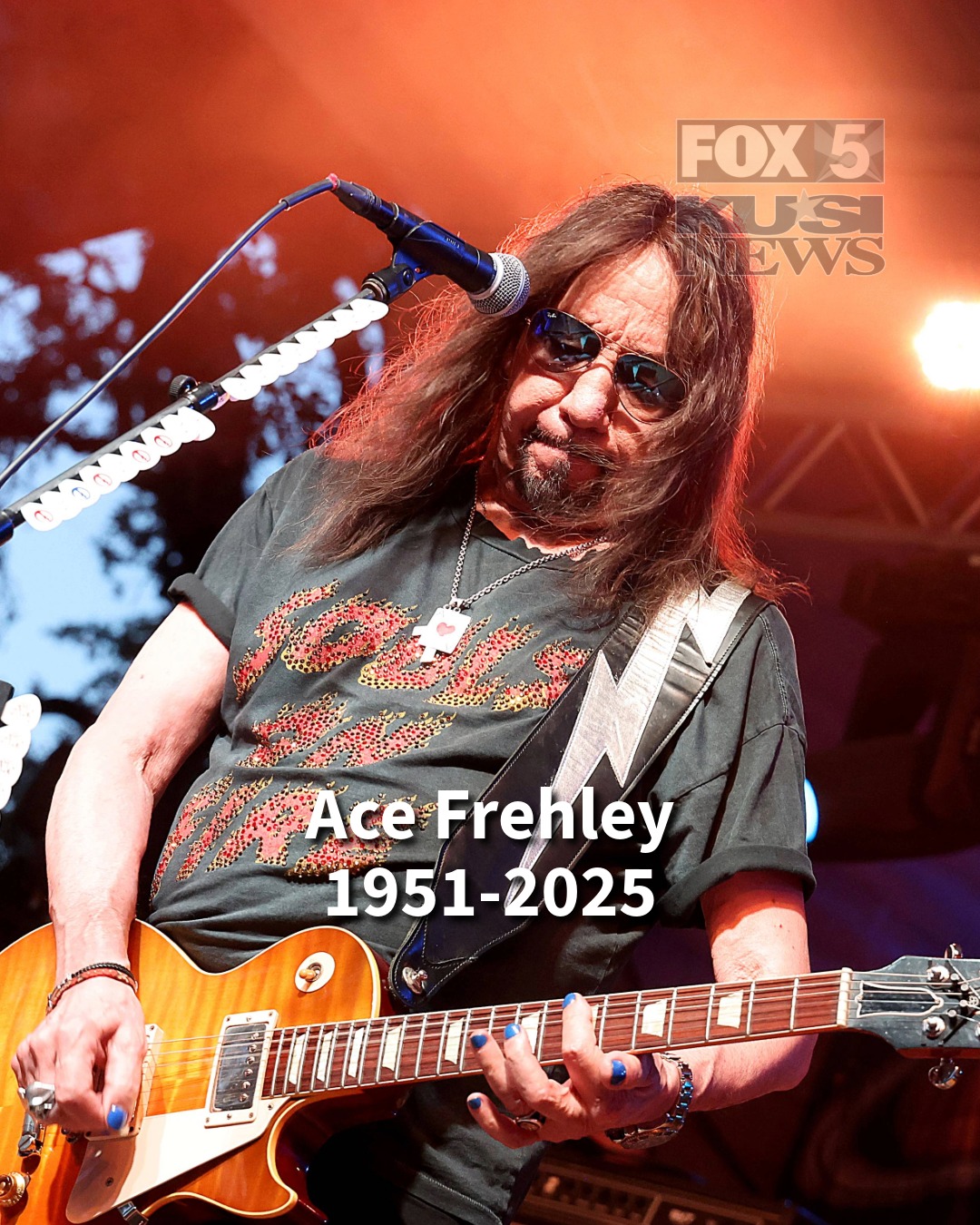 FOX - Ace Frehley, founding member of rock band Kiss, has died at the ...
