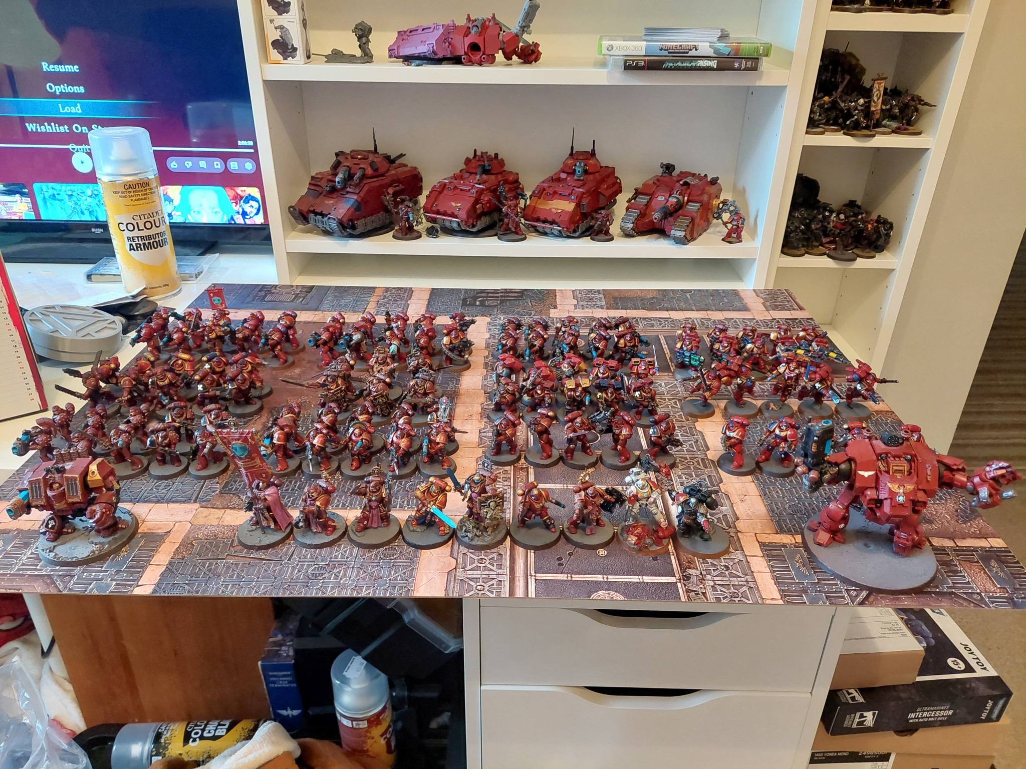 Behold the full strength might of the Iron Legion's 2nd Company ...