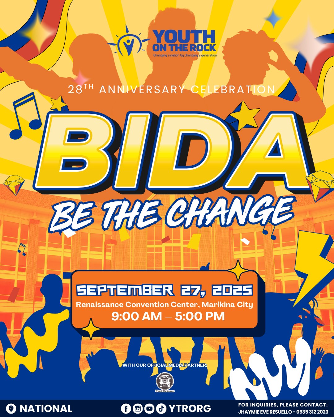 Youth on the Rock celebrates 28... - When In Manila Events | Facebook