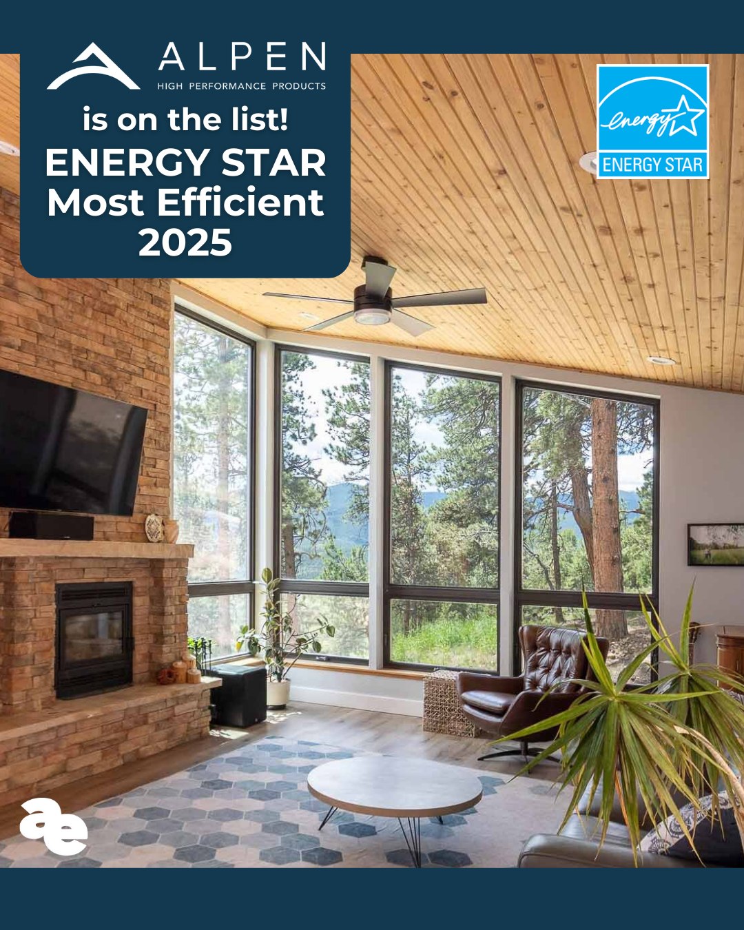 Alpen windows are back on the 💫... - AE Building Systems | Facebook
