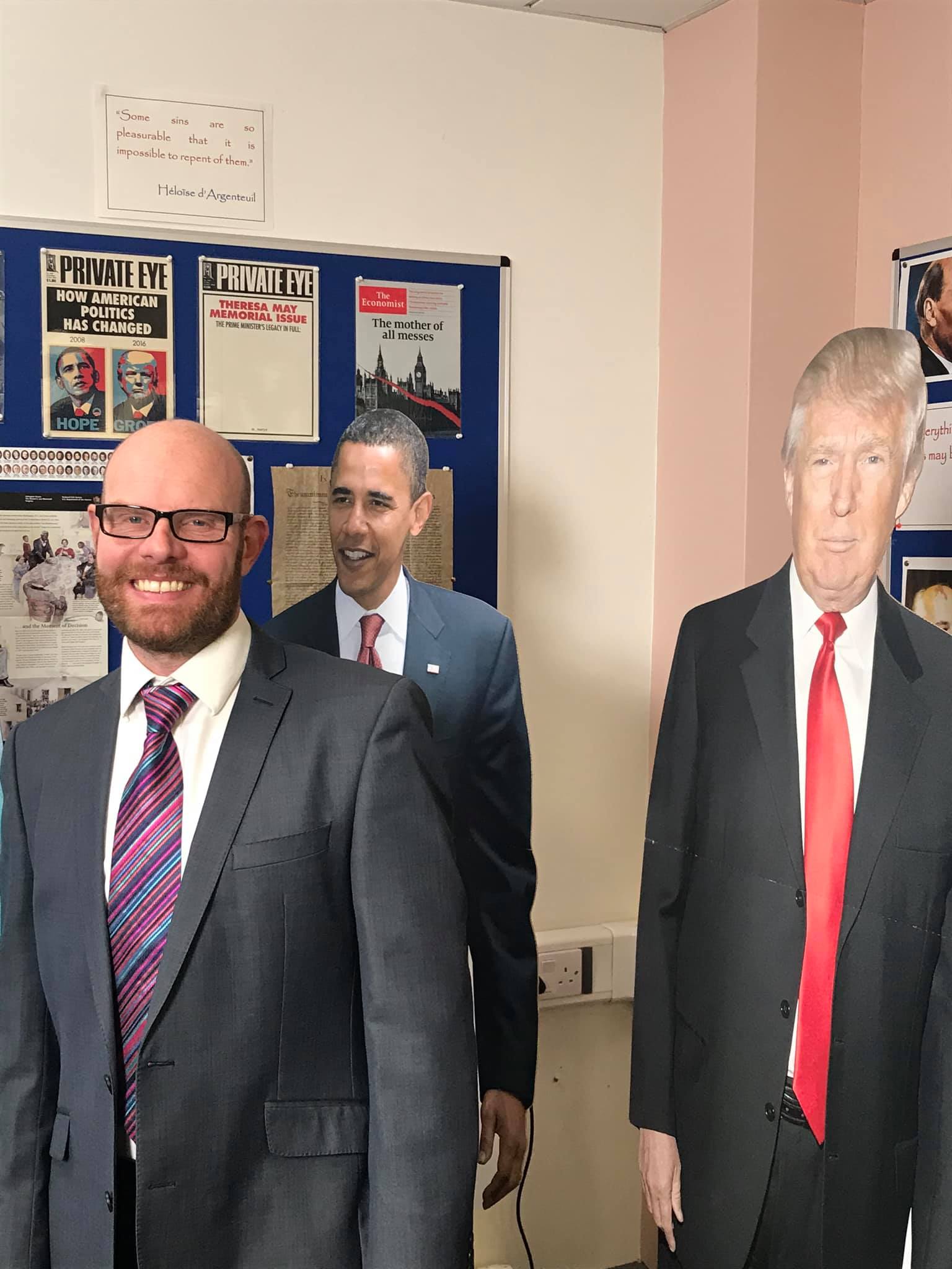 Our Head of Politics, Mr Alcoe,... - St Albans School