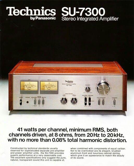 Technics SU-7300 Stereo Integrated Amplifier