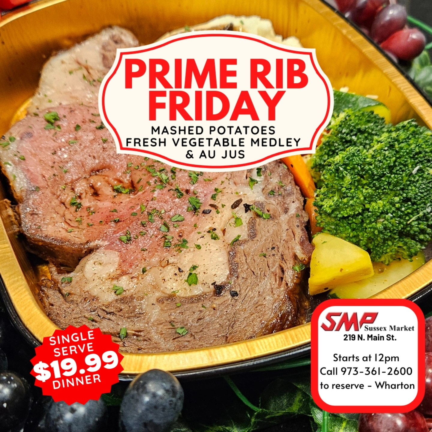 Put some prime in your time - Friday... - Sussex Meat Packing | Facebook