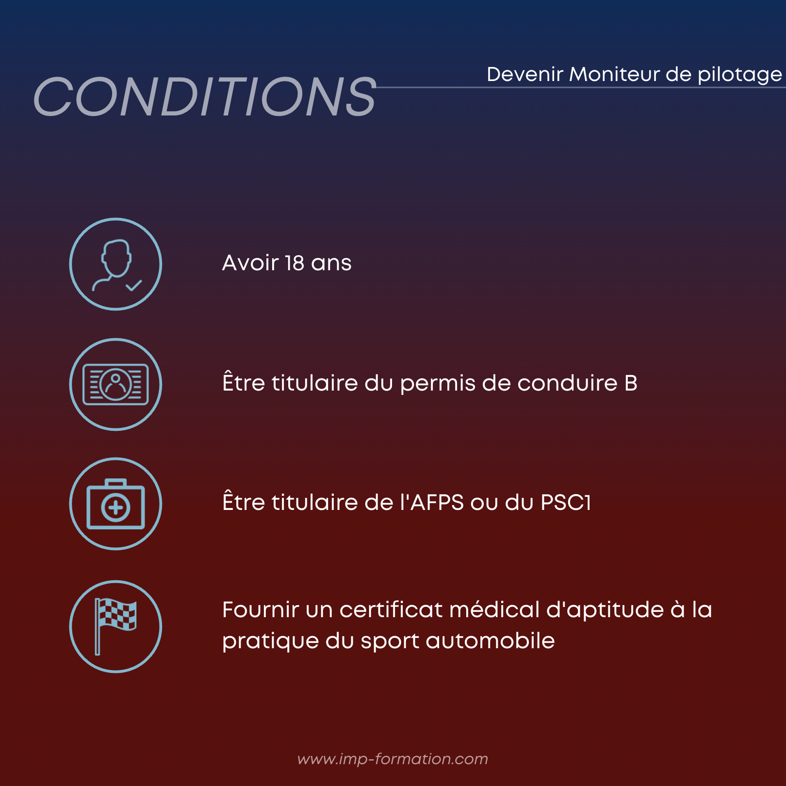 IMP Formation - La formation est ouverte à tous mais il...