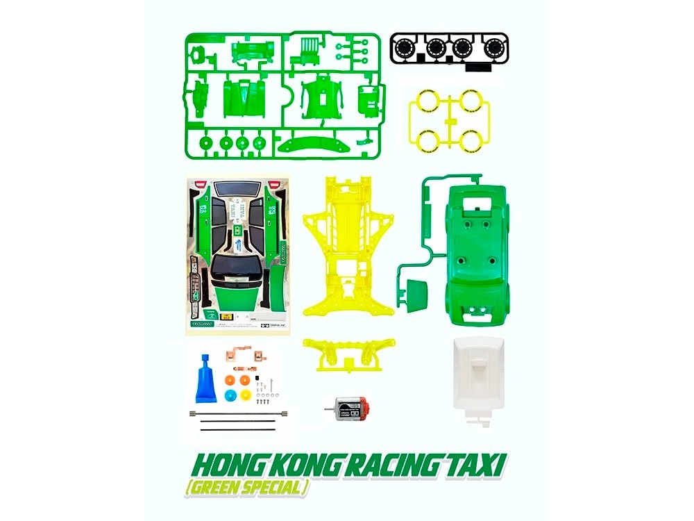 🎉SALE🤩Tamiya🎊92464 1/32 Mini 4WD Hong Kong Racing Taxi