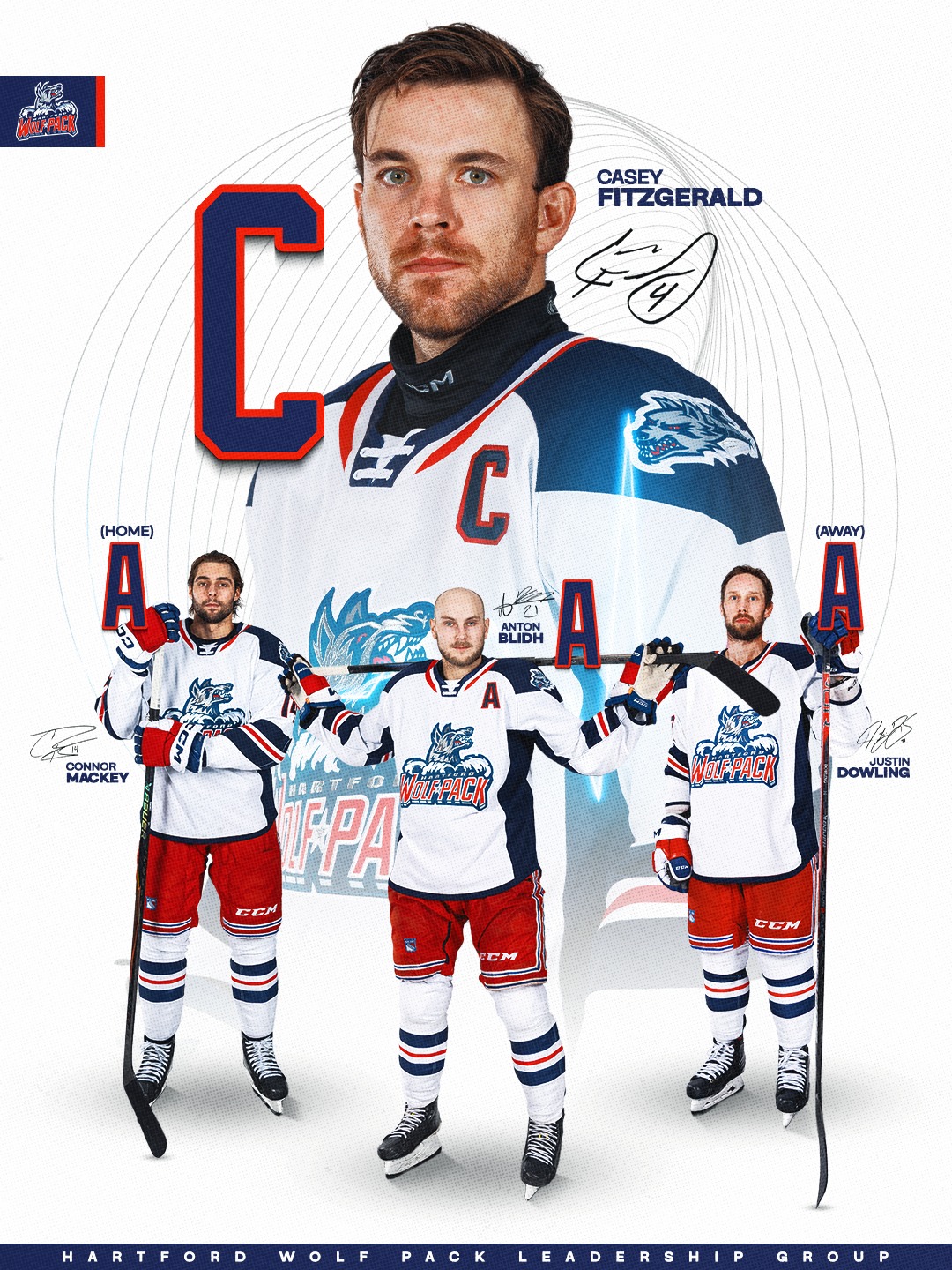 Hartford - Introducing the 2025-26 Hartford Wolf Pack Leadership Group ...