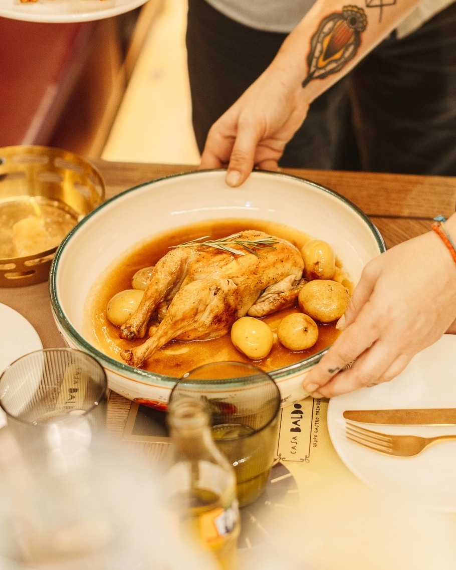 Casa Baldo 1915 - Nuestro pollo coquelet asado 🍗 entra...