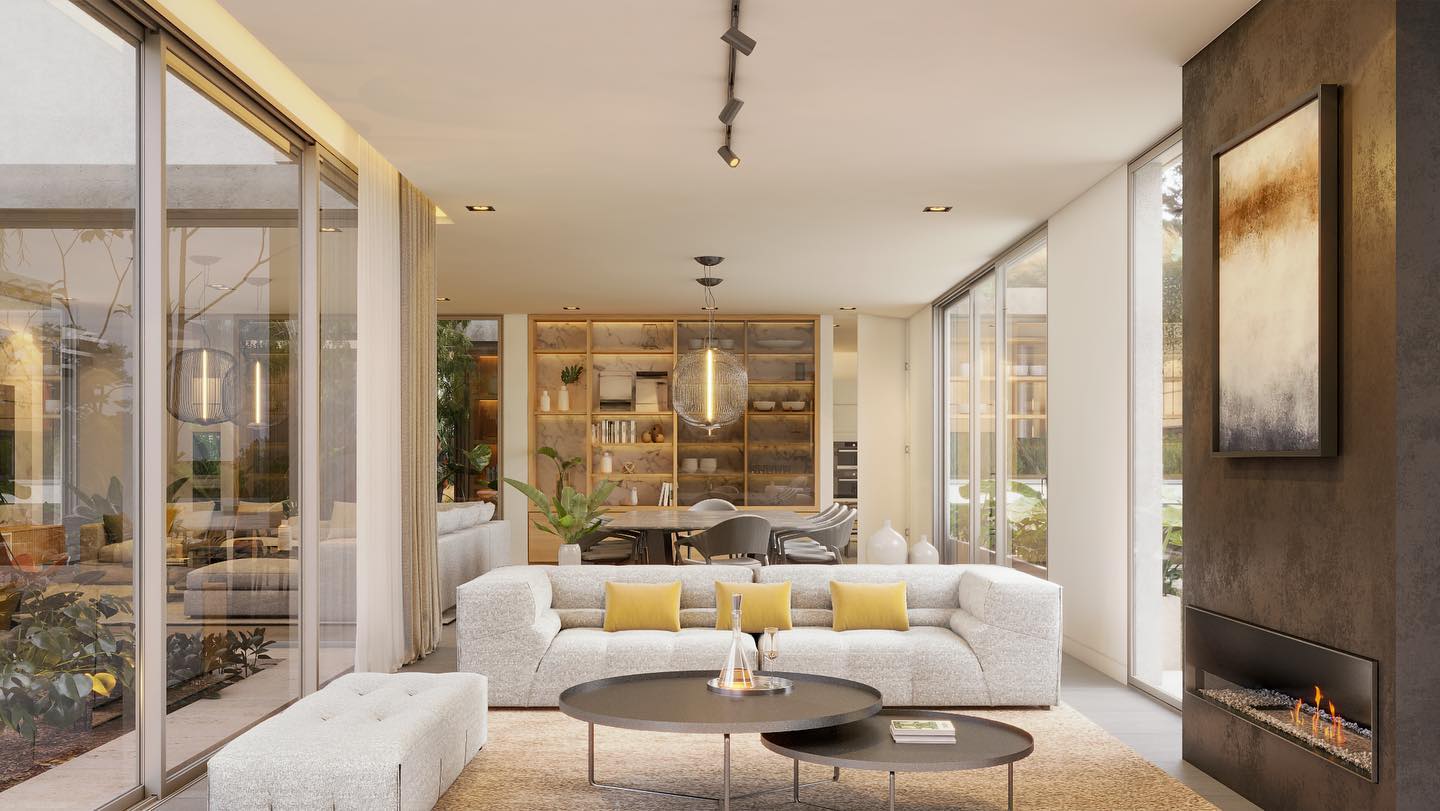JM Renders - • CASA JS • INTERIORES Proyecto:...