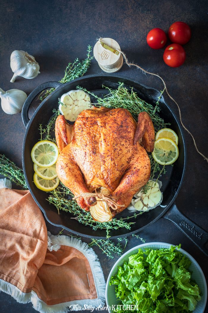 This - RECIPE:: https://thissillygirlskitchen.com/smoked-chicken ...