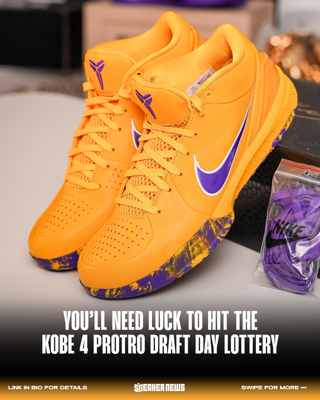 The upcoming Nike Kobe 4 Protro 