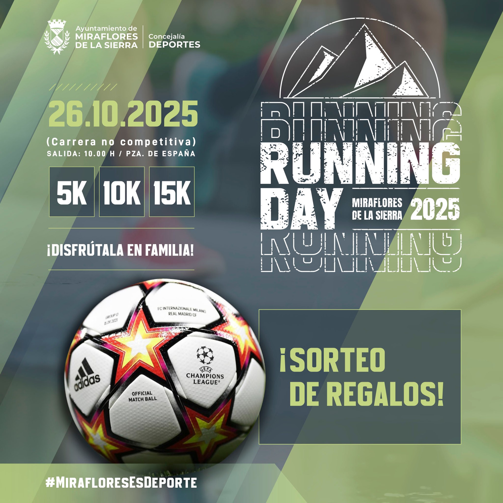 Ayuntamiento - MIRAFLORES RUNNING DAY 2025 🏃‍♀️ 🎁 Sorteo de regalos 😁 ...