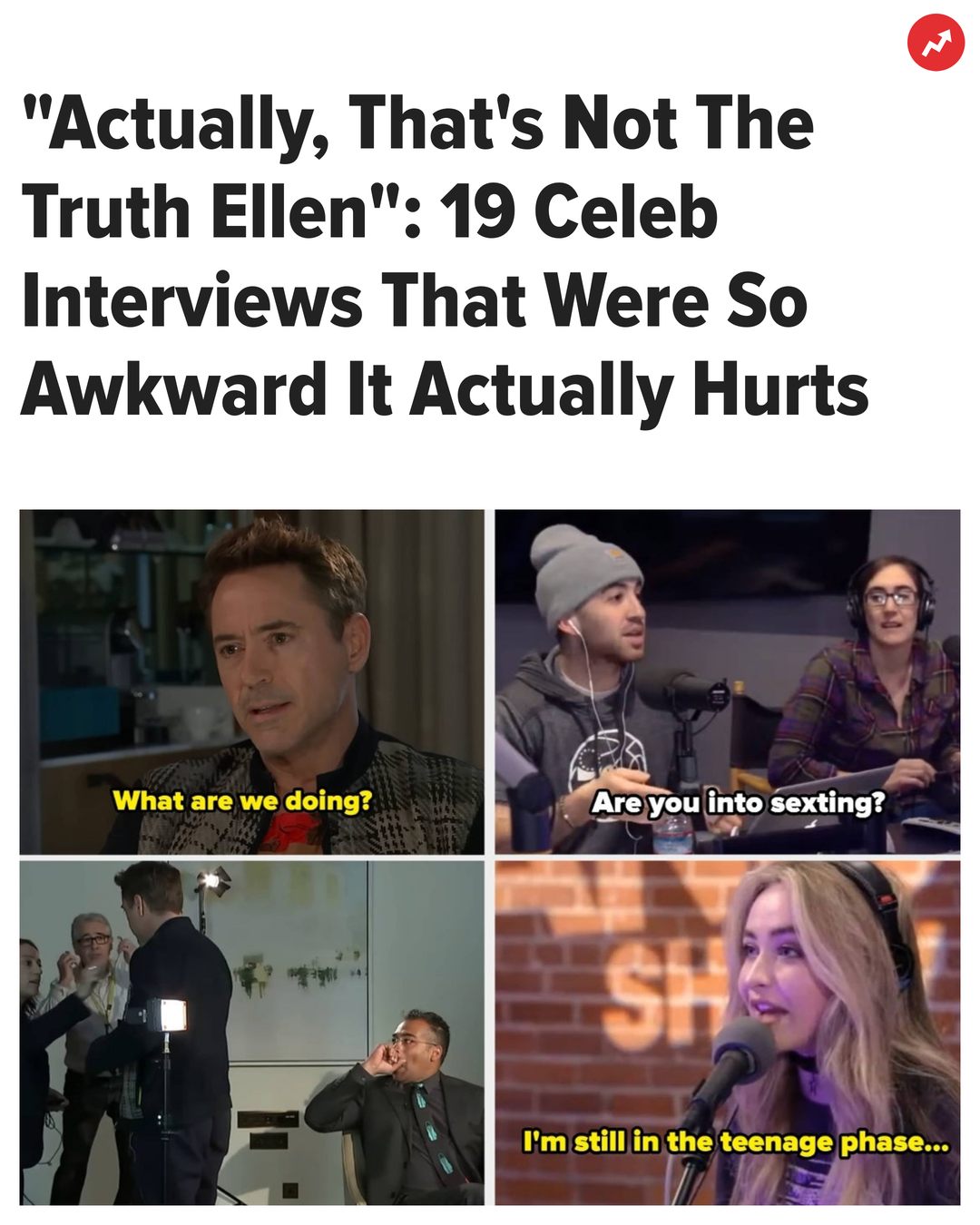 BuzzFeed - From hilariously cringe to low-key devastating, these celeb ...