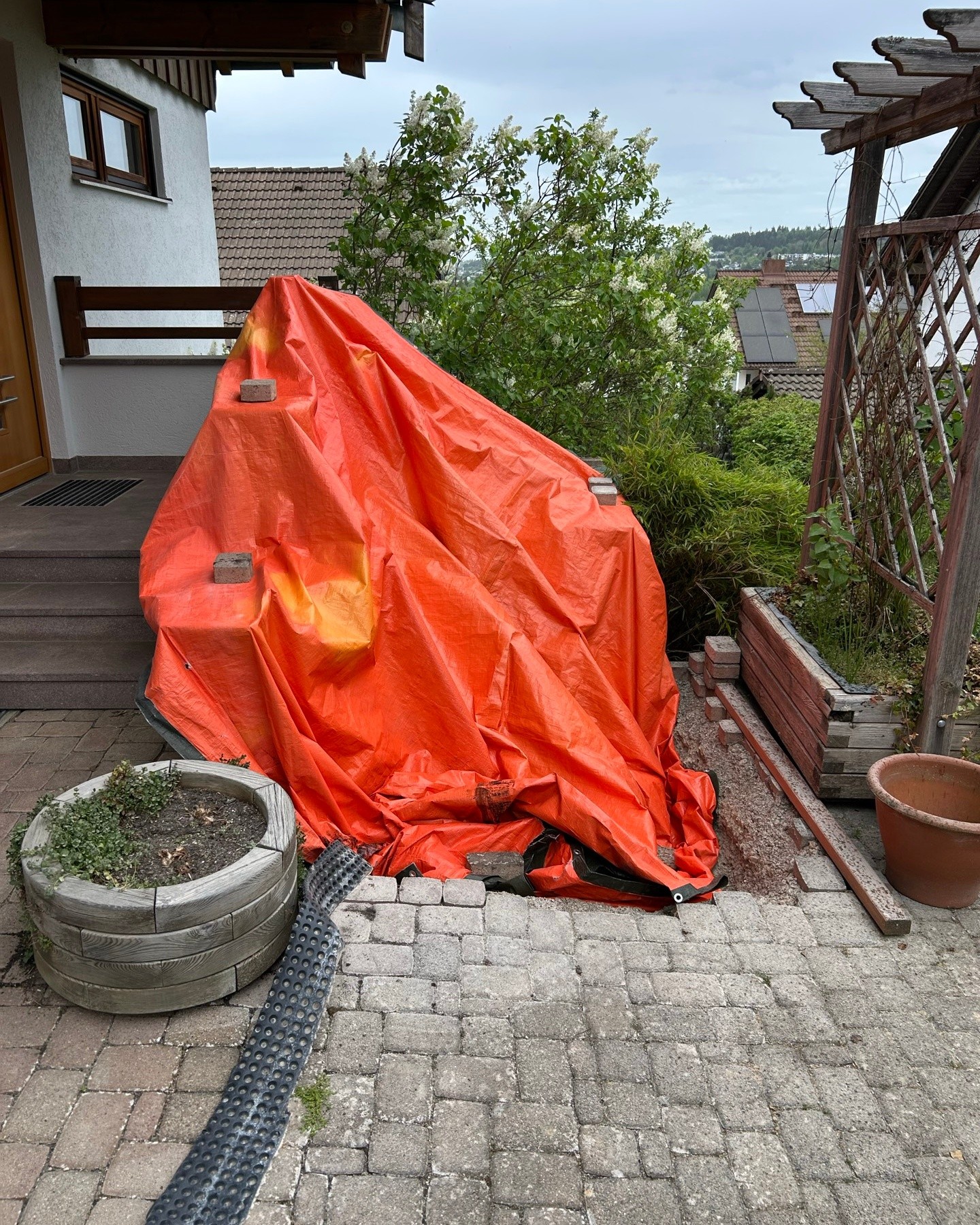 tarp 4 x 3 m ASTA GEAR 3*3m 4*4m outdoor camping Ultralight survival silver coating sun shelter shade awning waterproof beach tent field sleeping cover Every element of this Gastronomie-Alu-Luxus-Doppel-Ampelschirm T44, Pergola-Markise-Effekt, 6,2x3m Choose your Cotton Canvas Tarp Size and Color:8' x 12' Black