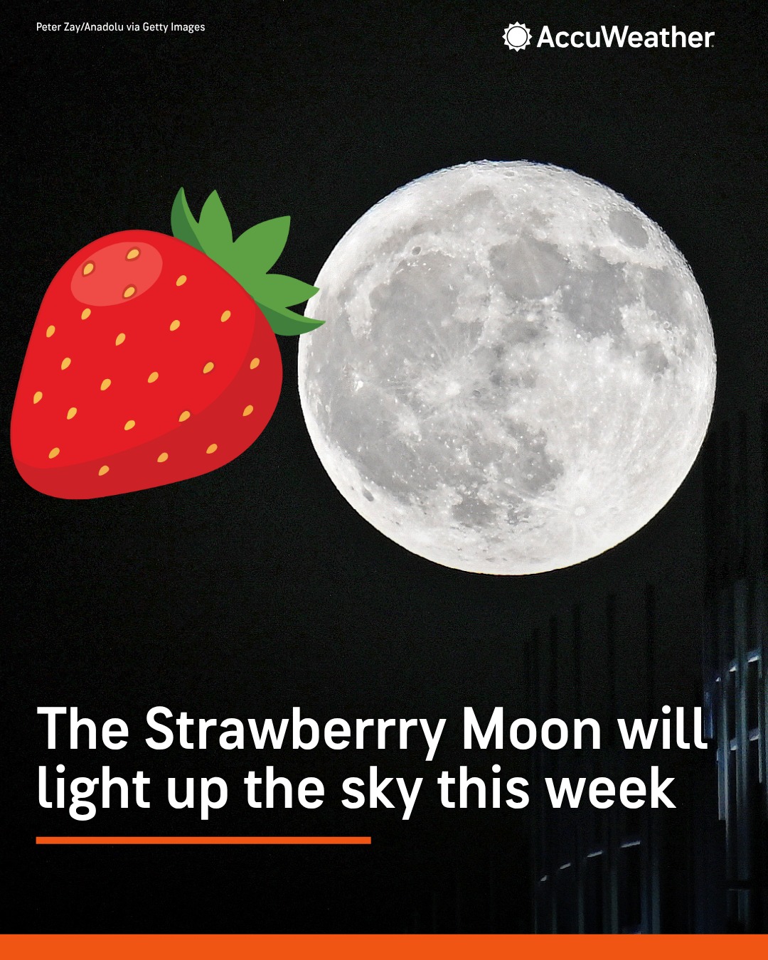 June's full moon is a micro Strawberry Moon and will be visible