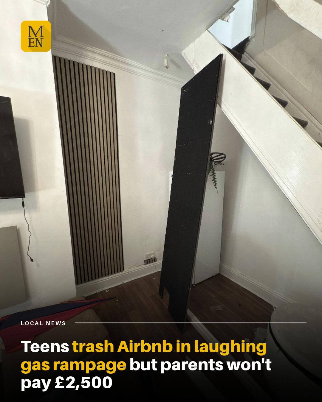 Teens trashed an Airbnb in a... - Manchester Evening News | Facebook