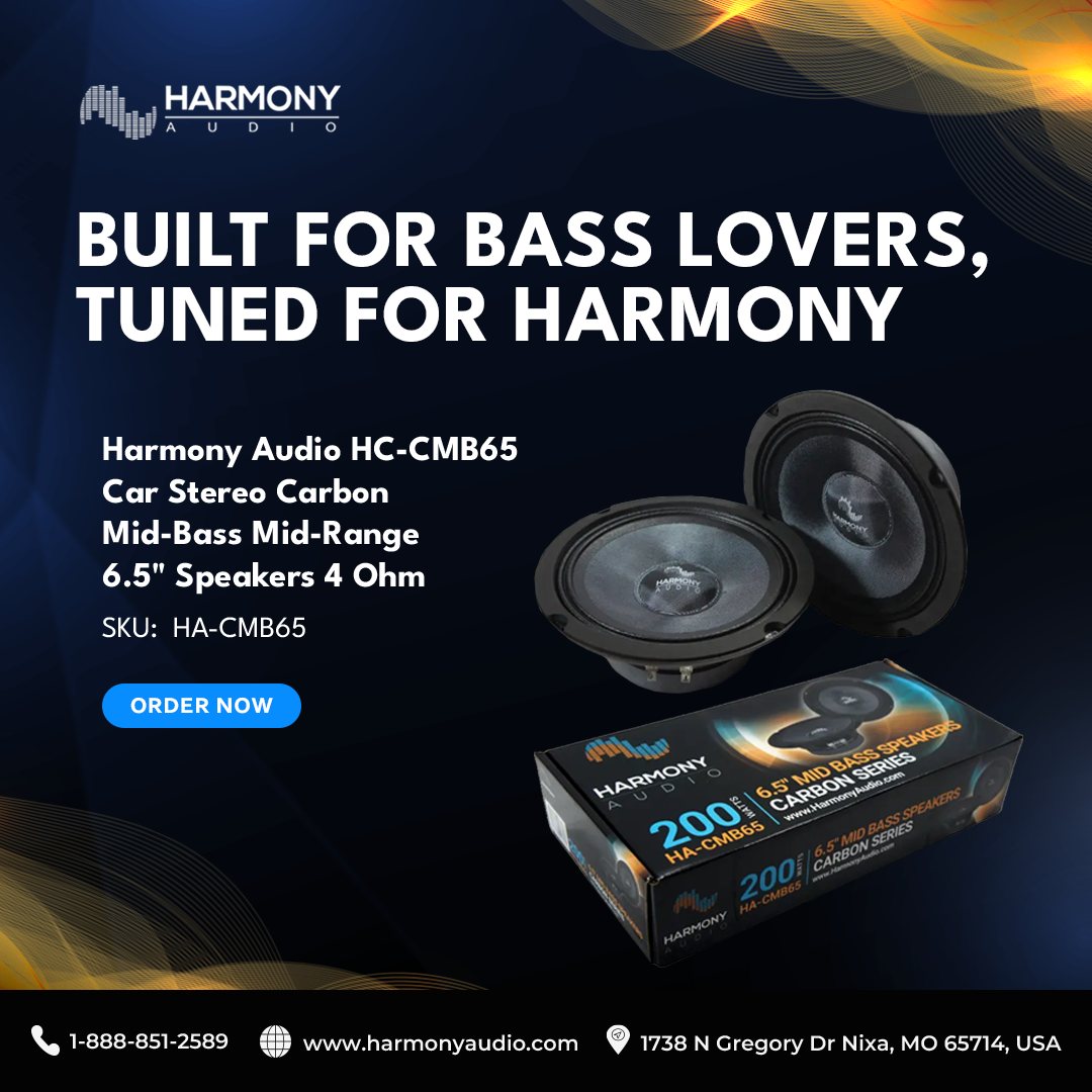 Harmony Audio HA-ML182 Monolith 18" 3500W Dual 2 Ohm Competition Car Subwoofer