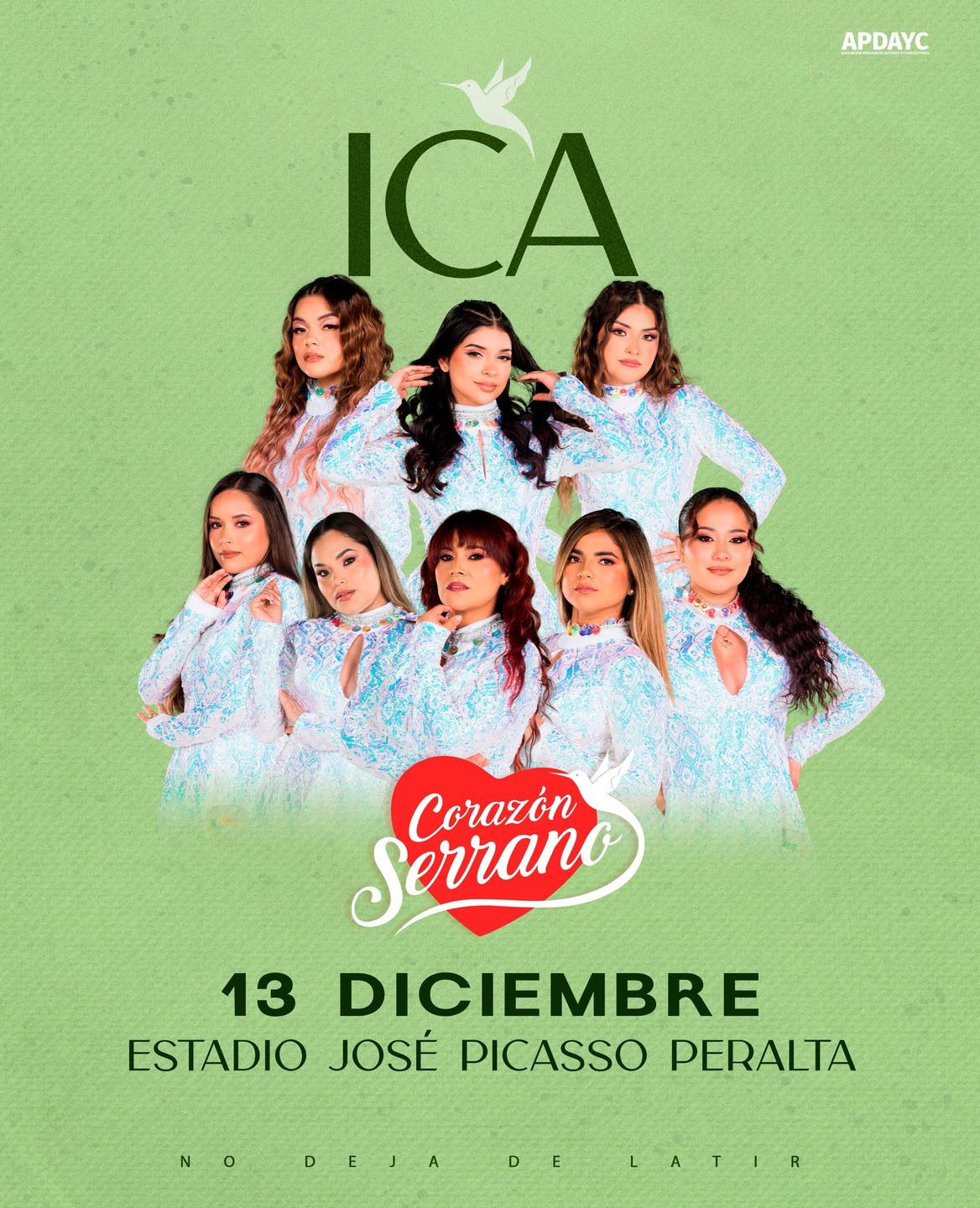 Corazón Serrano - ¡ICA! Nos vemos este sábado 13 de... | Facebook