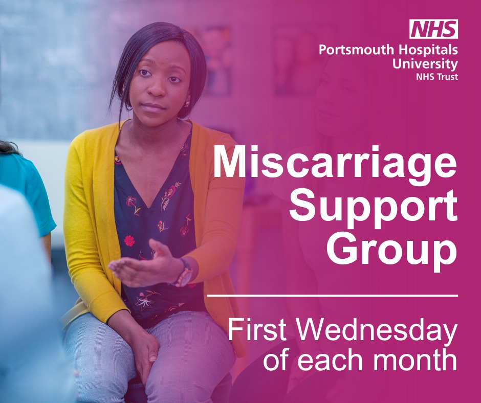 Portsmouth - Don't forget! Our monthly miscarriage support group is ...