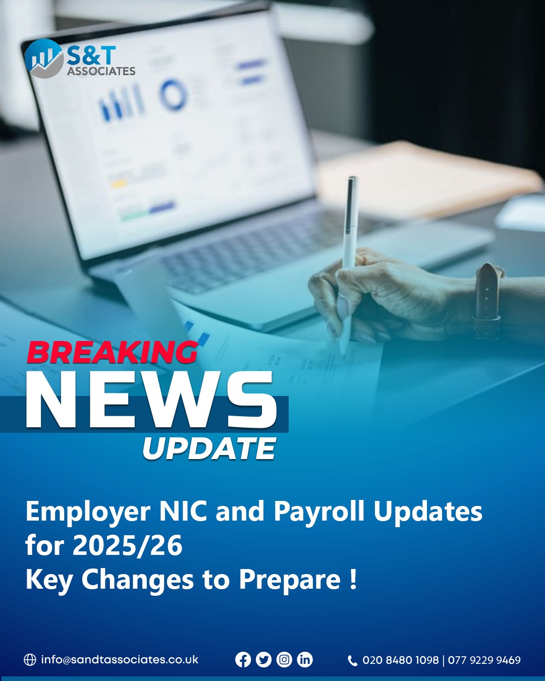 S&T - Important Updates for Employers – 2025/26 Payroll Changes The UK ...