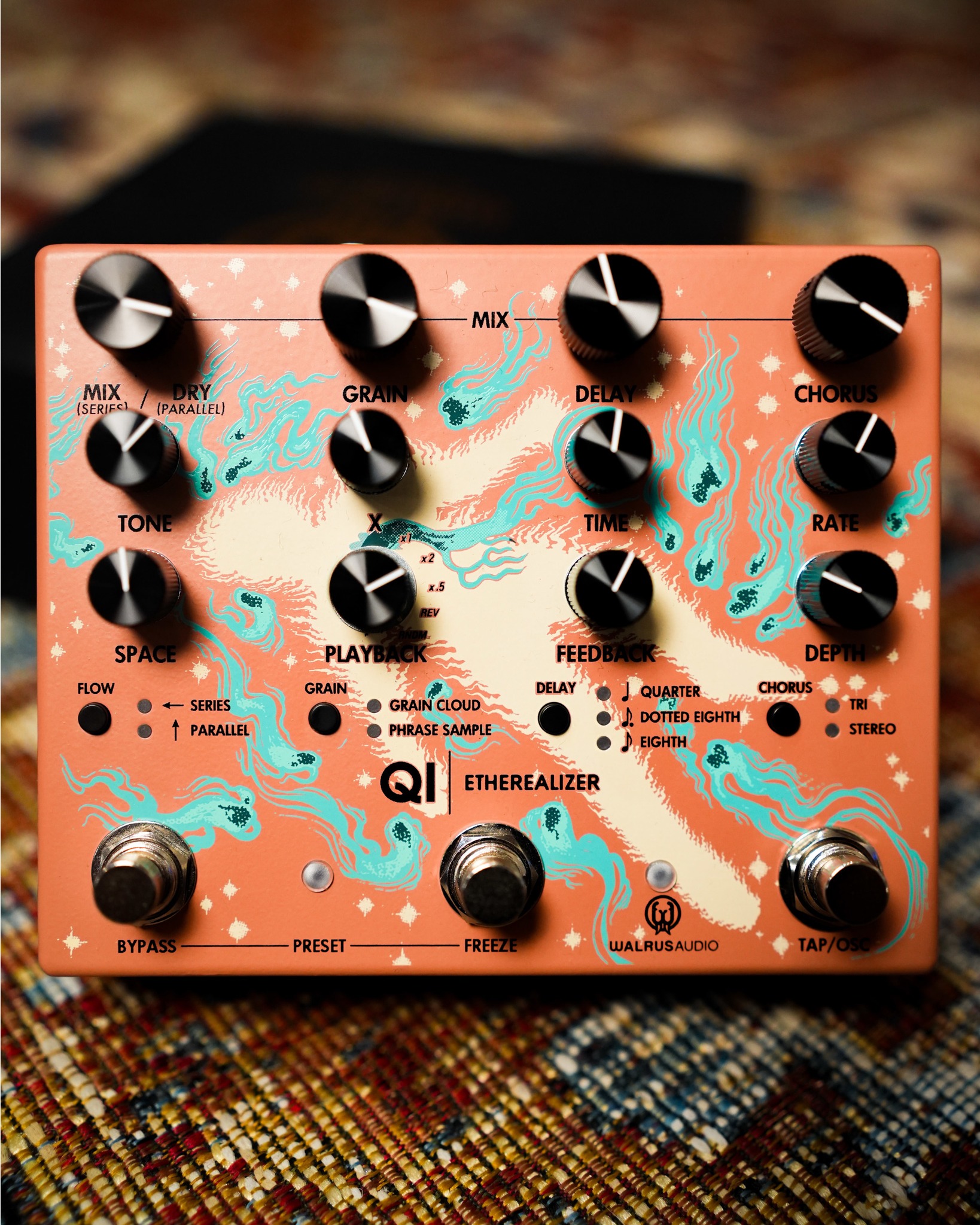 Walrus Audio Qi Etherealizer - Terracotta Inspired by a