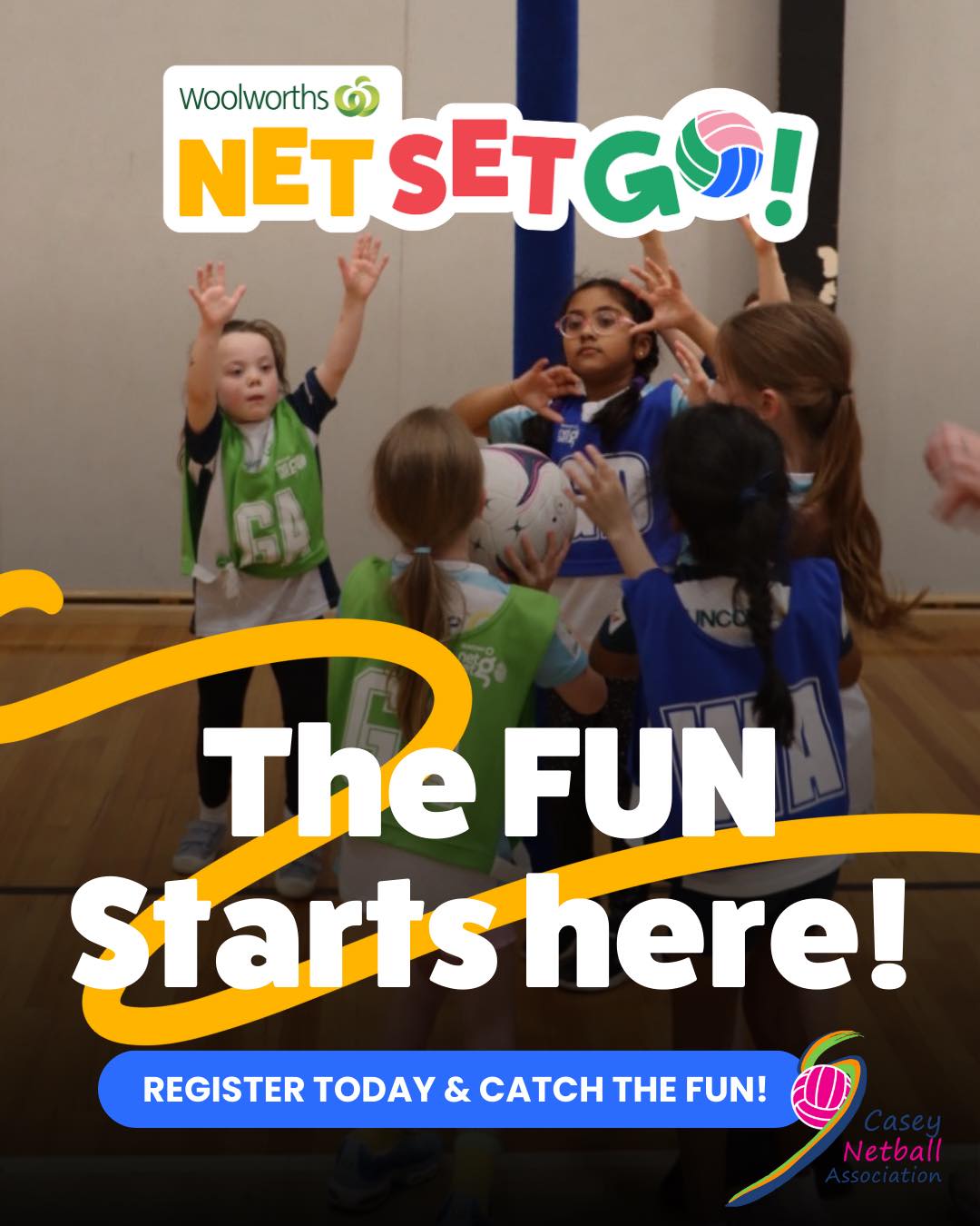 🏐💚🏐 NET SET GO!! 🏐💛🏐... - Casey Netball Association | Facebook