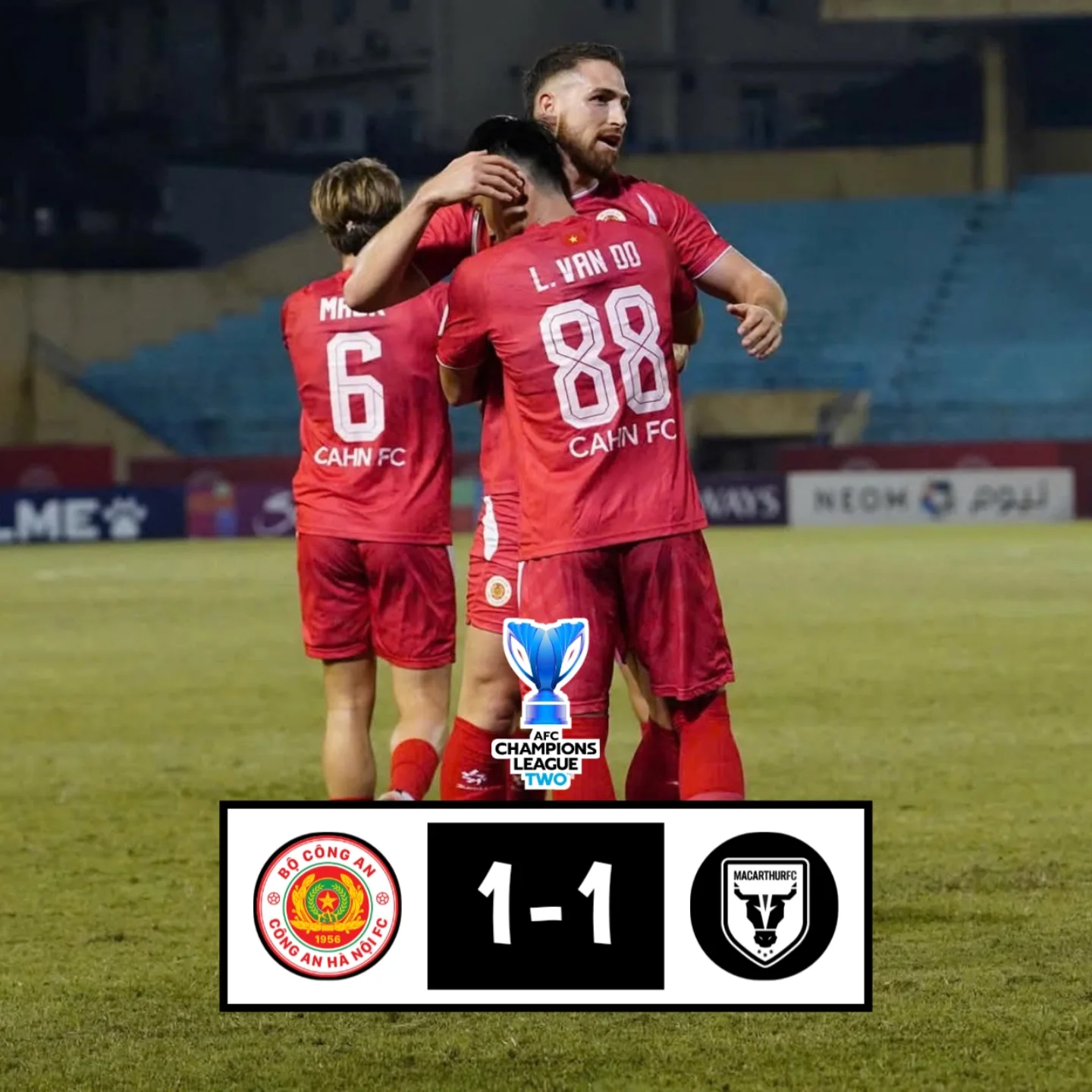 Asean - 2025/26 AFC Champions League Two Group Stage ⚽🔥 Cong An Hanoi ...