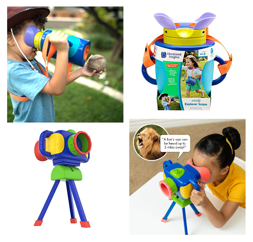 19 60 regularly 69 99 on Amazon Educational Insights GeoSafari Jr Talking Wildlife Camera Featuring Robert Irwin - Preschool Science Toys for Little Kids, Toddler STEM Toys, Gifts for Boys Girls Ages