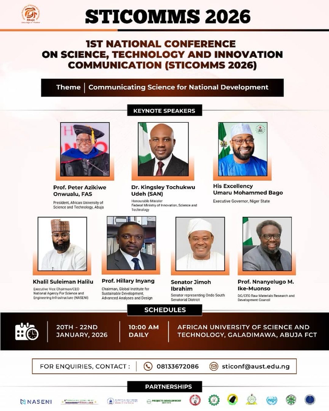 African - Join us at STICOMMS 2026 at the African University of Science ...