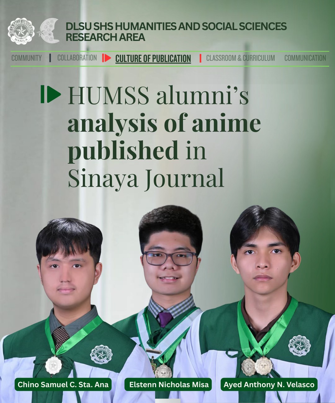 DLSU - 𝐇𝐔𝐌𝐒𝐒 𝐒𝐇𝐒 𝐑𝐞𝐬𝐞𝐚𝐫𝐜𝐡𝐞𝐫𝐬 𝐄𝐱𝐩𝐥𝐨𝐫𝐞 𝐀𝐧𝐢𝐦𝐞 𝐚𝐬 𝐏𝐡𝐢𝐥𝐨𝐬𝐨𝐩𝐡𝐢𝐜𝐚𝐥 𝐒𝐩𝐚𝐜𝐞 𝐨𝐟 ...