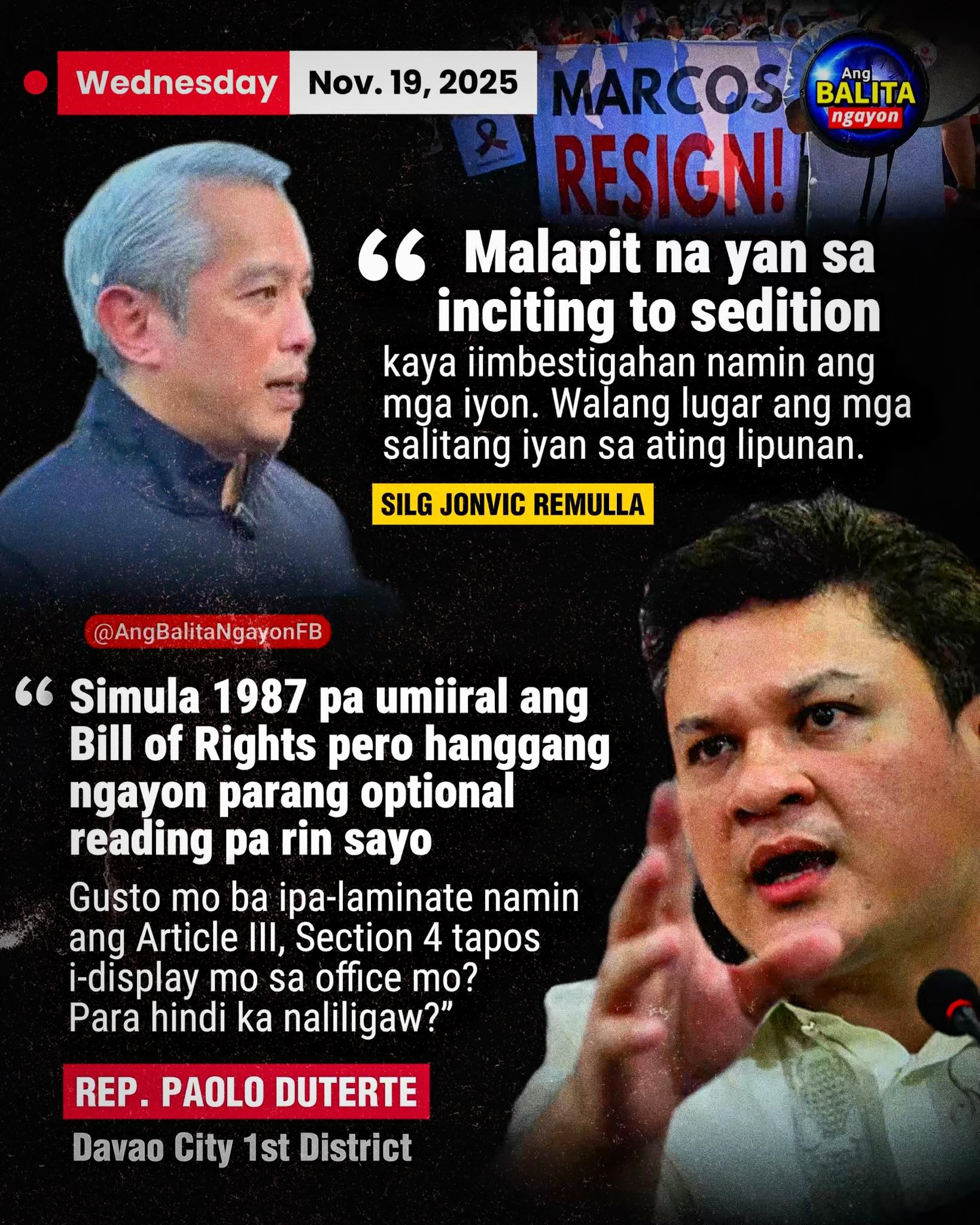 Ang - CONG PULONG VS JONVIC REMULLA Bumwelta si Davao City 1st District ...