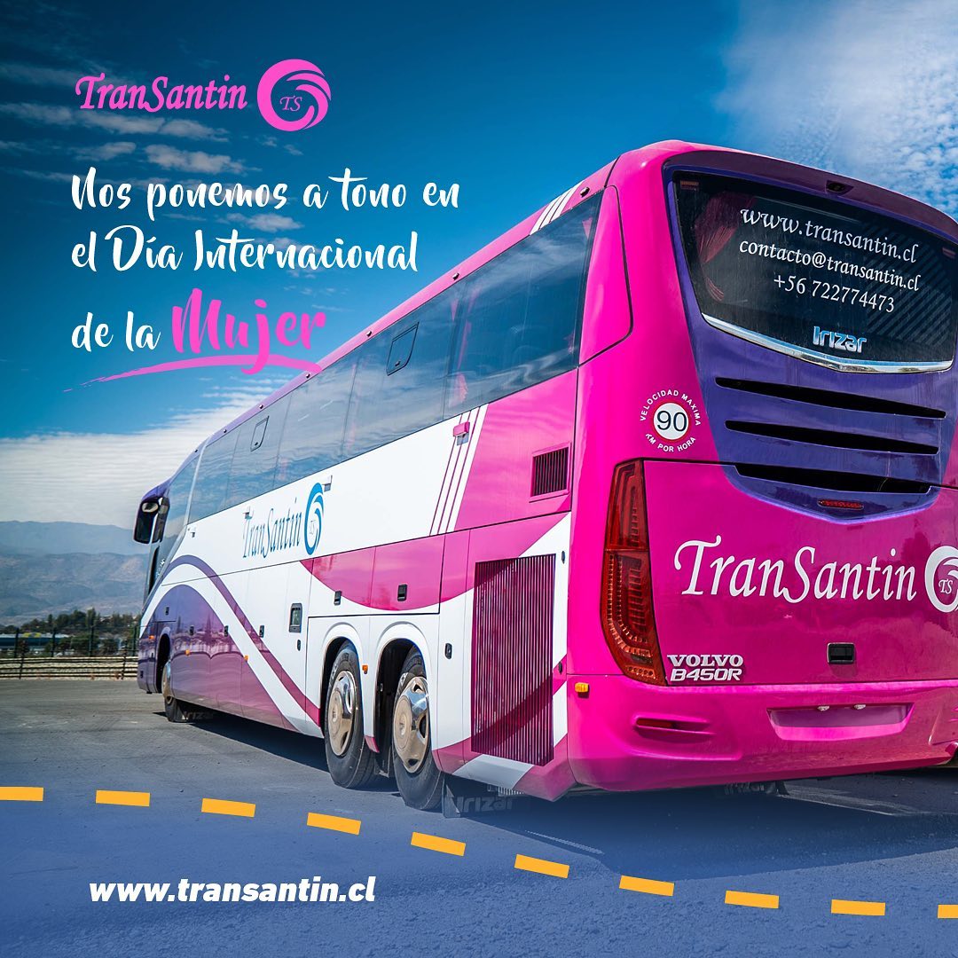 Este 8 de marzo saludamos a todas las... - Buses TranSantin | Facebook
