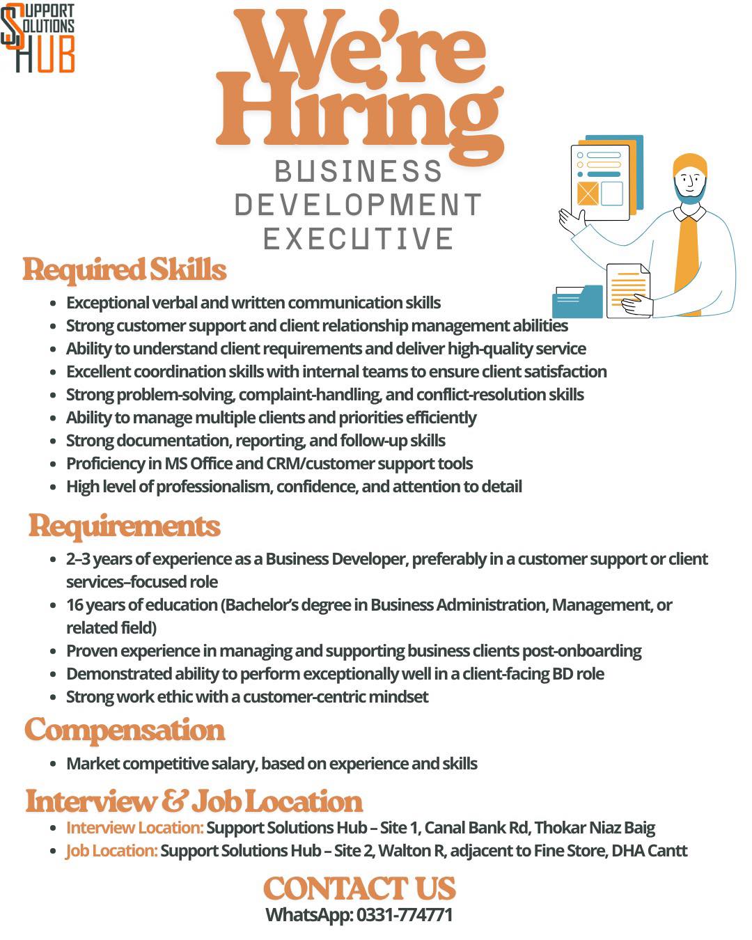 Support Solutions Hub - Pvt Ltd | Lahore